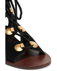 See by Chloe See By Chlo Edna Suede Sandals Black