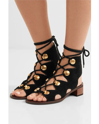 See by Chloe See By Chlo Edna Suede Sandals Black