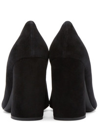 Prada Black Suede Pointed Heels