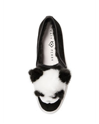 Katy Perry 20mm Joy Panda Suede Slip On Sneakers