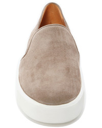 Vince Berlin 6 Suede Slip On Sneaker