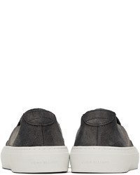 John Elliott Black Haze Slip On Sneakers