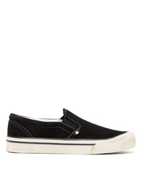 Bally Laceless Suede Sneakers