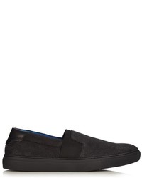 Balenciaga Low Top Cracked Suede Trainers