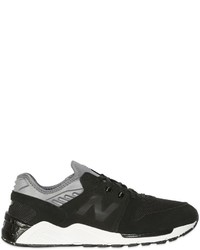 New Balance 009 Suede Mesh Sneakers