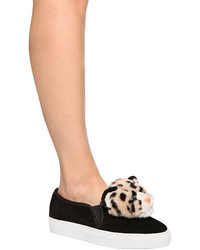 Katy Perry 20mm Lusella Tiger Suede Sneakers