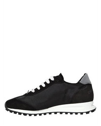 Dsquared2 20mm New Runner Suede Nylon Sneakers