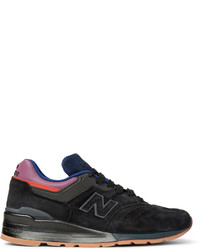 New Balance 997 Suede And Leather Sneakers