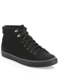UGG Hoyt Leather Suede Sneakers