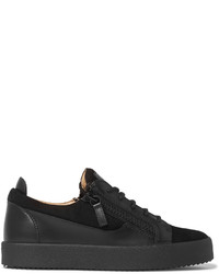 Giuseppe Zanotti Leather And Suede Sneakers