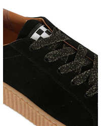 No Name 30mm Picadilly Suede Creeper Sneakers