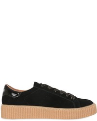 No Name 30mm Picadilly Suede Creeper Sneakers