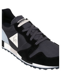 Le Coq Sportif Omega Mesh Suede Sneakers