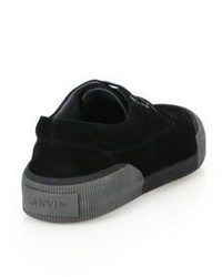 Lanvin Oxford Suede Sneakers