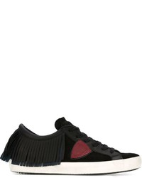 Philippe Model Fringed Lace Up Sneakers
