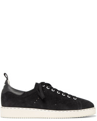 Golden Goose Deluxe Brand Starter Leather Trimmed Suede Sneakers