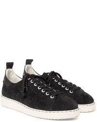 Golden Goose Deluxe Brand Starter Leather Trimmed Suede Sneakers