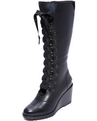 Sorel After Hours Tall Wedge Boots