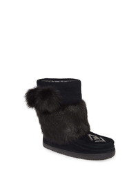 Manitobah Mukluks Faux Fur Waterproof Snow Boot