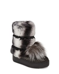 SHERIDAN MIA Tallulah Genuine Rabbit Genuine Fox Fur Boot