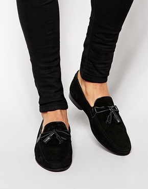 Asos Brand Tassel Loafers In Suede | Where to buy & how to wear
