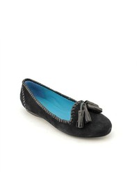 Jack Rogers Worth Black Suede Loafers Shoes