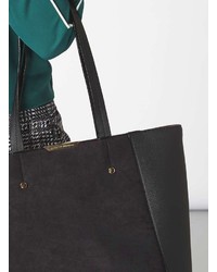 Black Insert Shopper Tote Bag