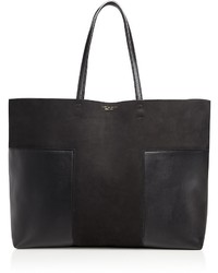 Tory Burch Large Suede Block T Tote