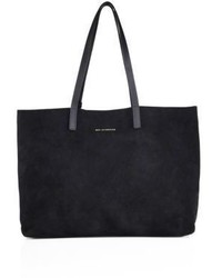 WANT Les Essentiels Strauss Horizontal Suede Tote