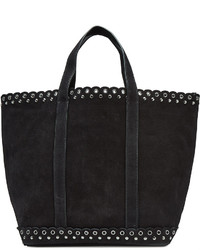 Vanessa Bruno Suede Tote With Eyelets