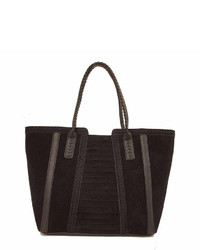 Imoshion Whipstitch Faux Suede Tote Bag