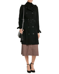 Steffen Schraut Suede Trench Coat