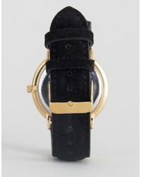 Asos Watch With Suede Strap