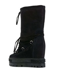 Casadei Lace Up Chaucer Boots