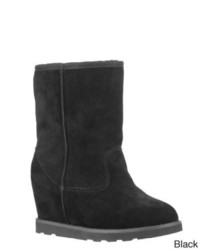 Lugz Chakra Suede Hidden Wedge Ankle Boots
