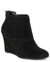 Nine West Optimistic Suede Wedge Ankle Boots