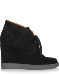 See by Chloe See By Chlo Suede Lace Up Ankle Boots