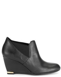 Bandolino Thistle Suede Wedge Ankle Boots