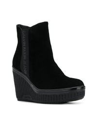 Calvin Klein Jeans Wedge Ankle Boots