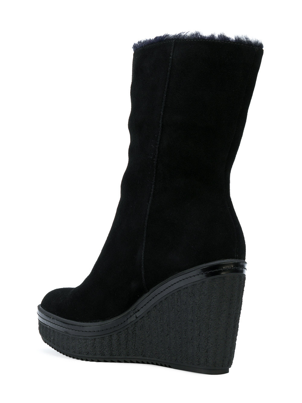 Calvin Klein Jeans Wedge Zip Boots, $109  | Lookastic