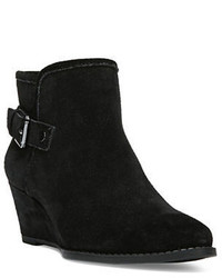 Franco Sarto Wichita Suede Wedge Ankle Boots