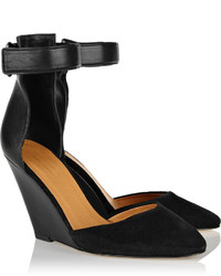 Isabel Marant Patty Suede Wedge Pumps
