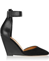 Isabel Marant Patty Suede Wedge Pumps