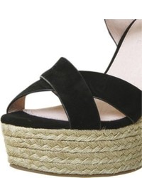 Office Ahoy Suede Wedge Sandals