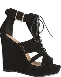 Ana Lace Up Wedge