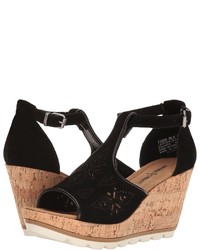 Minnetonka Ellis Wedge Shoes