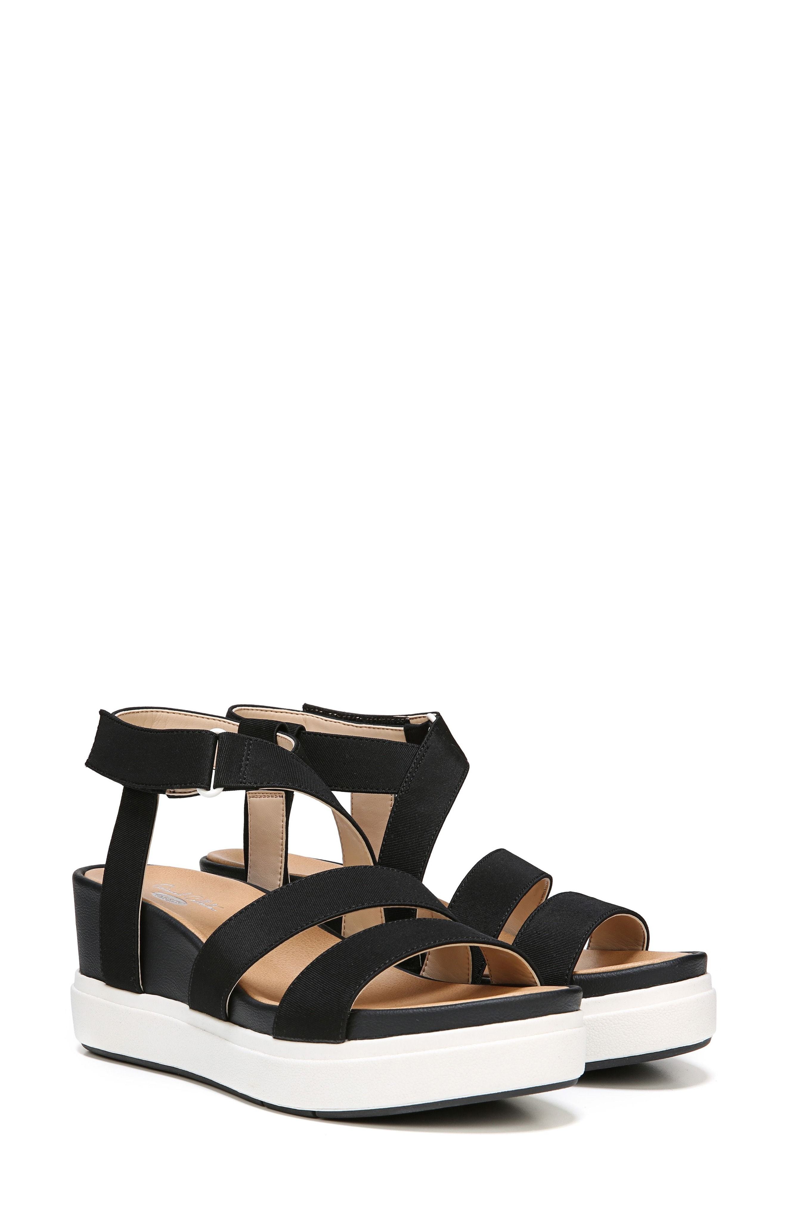 dr scholls social wedge sandal