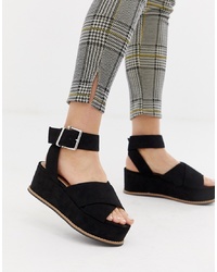 ASOS DESIGN Tactful Wedge Sandals