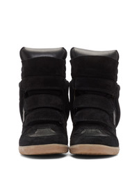 Isabel Marant Black Bekett Sneakers