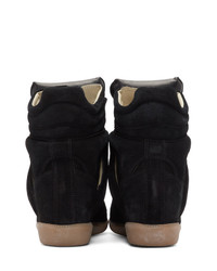 Isabel Marant Black Bekett Sneakers